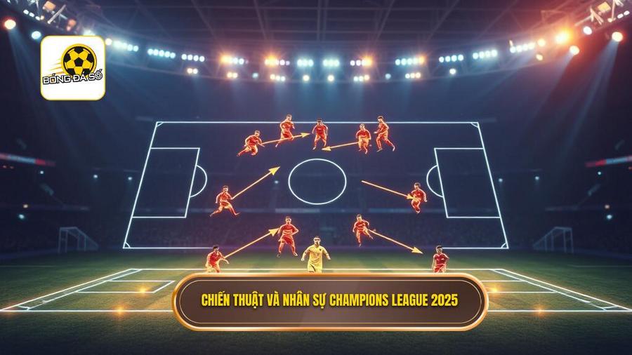 Xu hướng chiến thuật và sự chuyển dịch nhân sự tại Champions League 2025