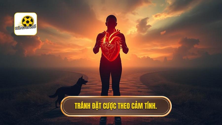 1. Tránh đặt cược theo cảm tính.