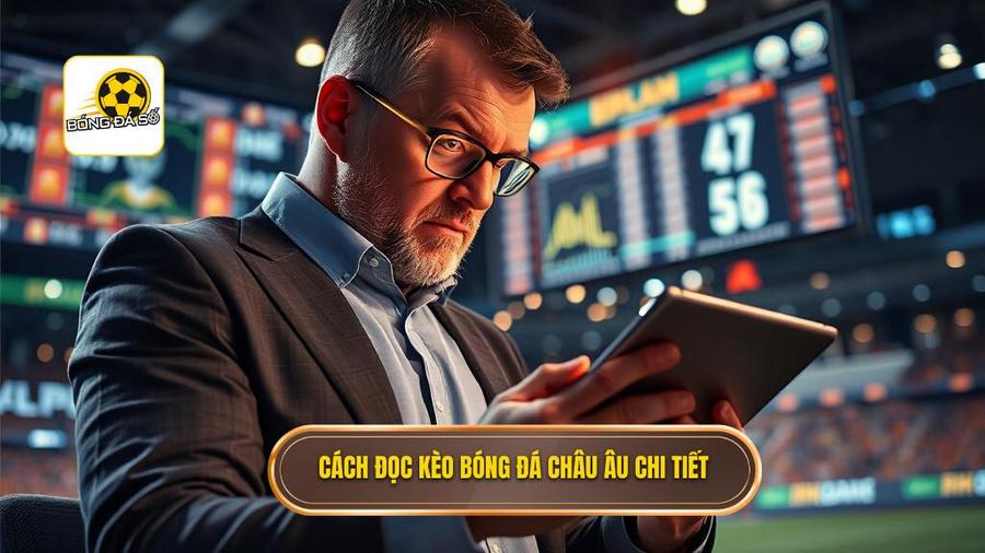 Hướng dẫn cách đọc kèo bóng đá theo tỷ lệ châu Âu chi tiết