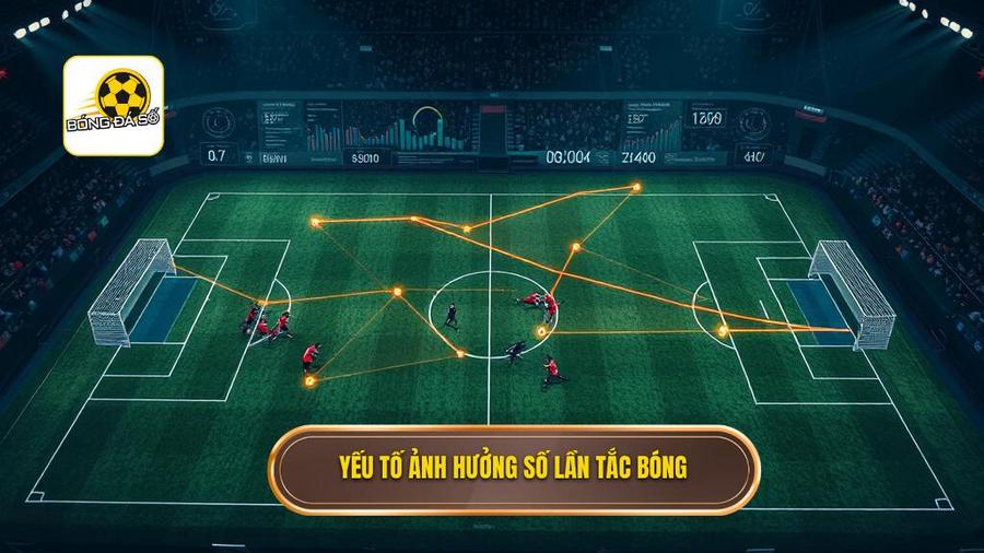 Các yếu tố then chốt ảnh hưởng đến tổng số lần tắc bóng thành công
